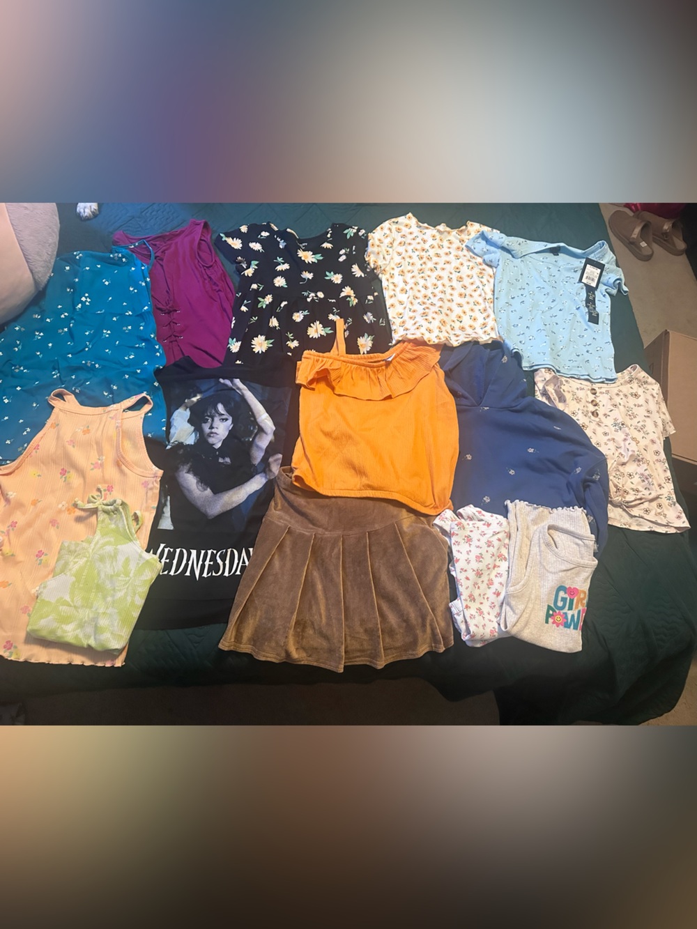Girl Size L Box of Clothes
